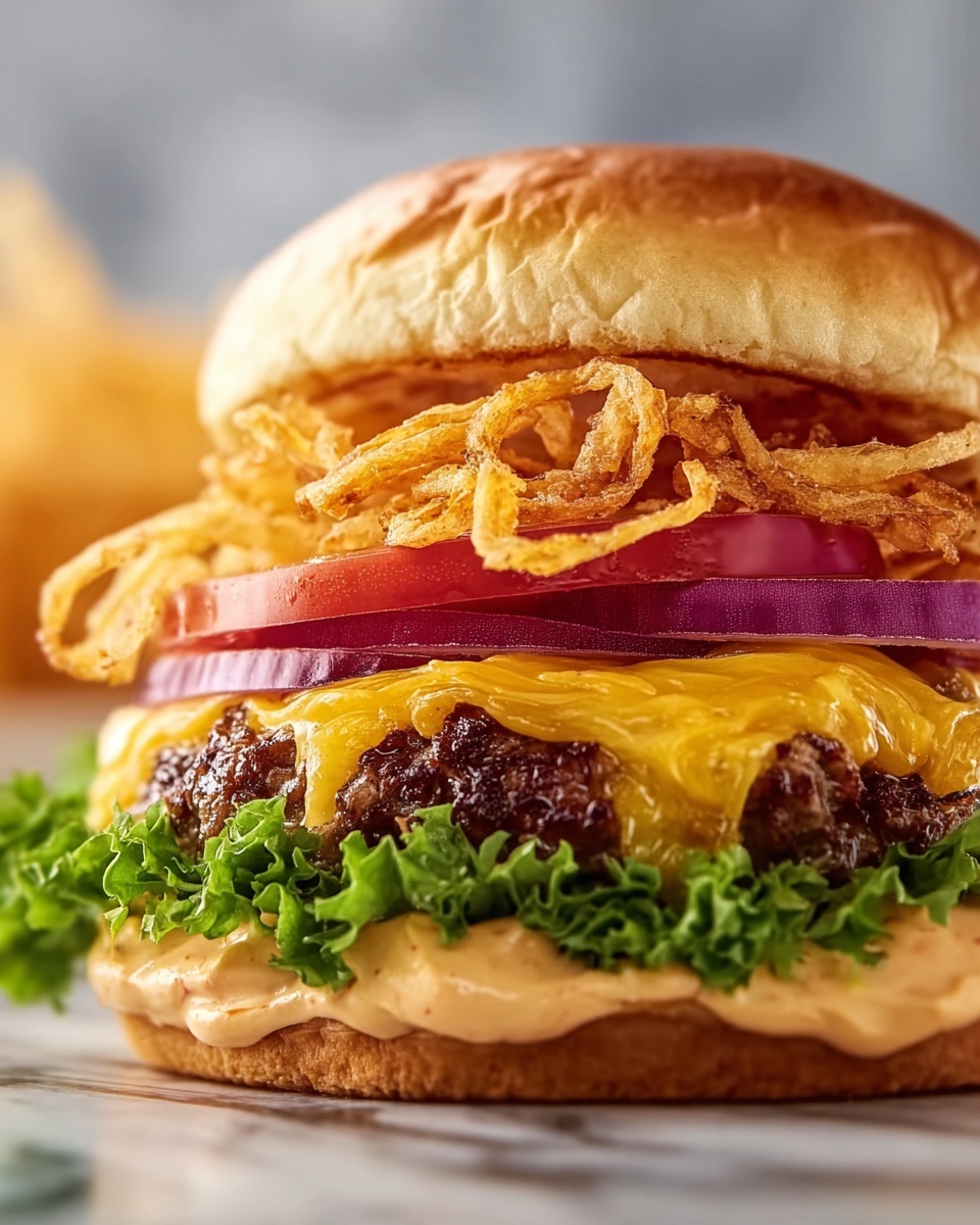 Oklahoma Onion Smash Burgers Recipe - Recipe Image