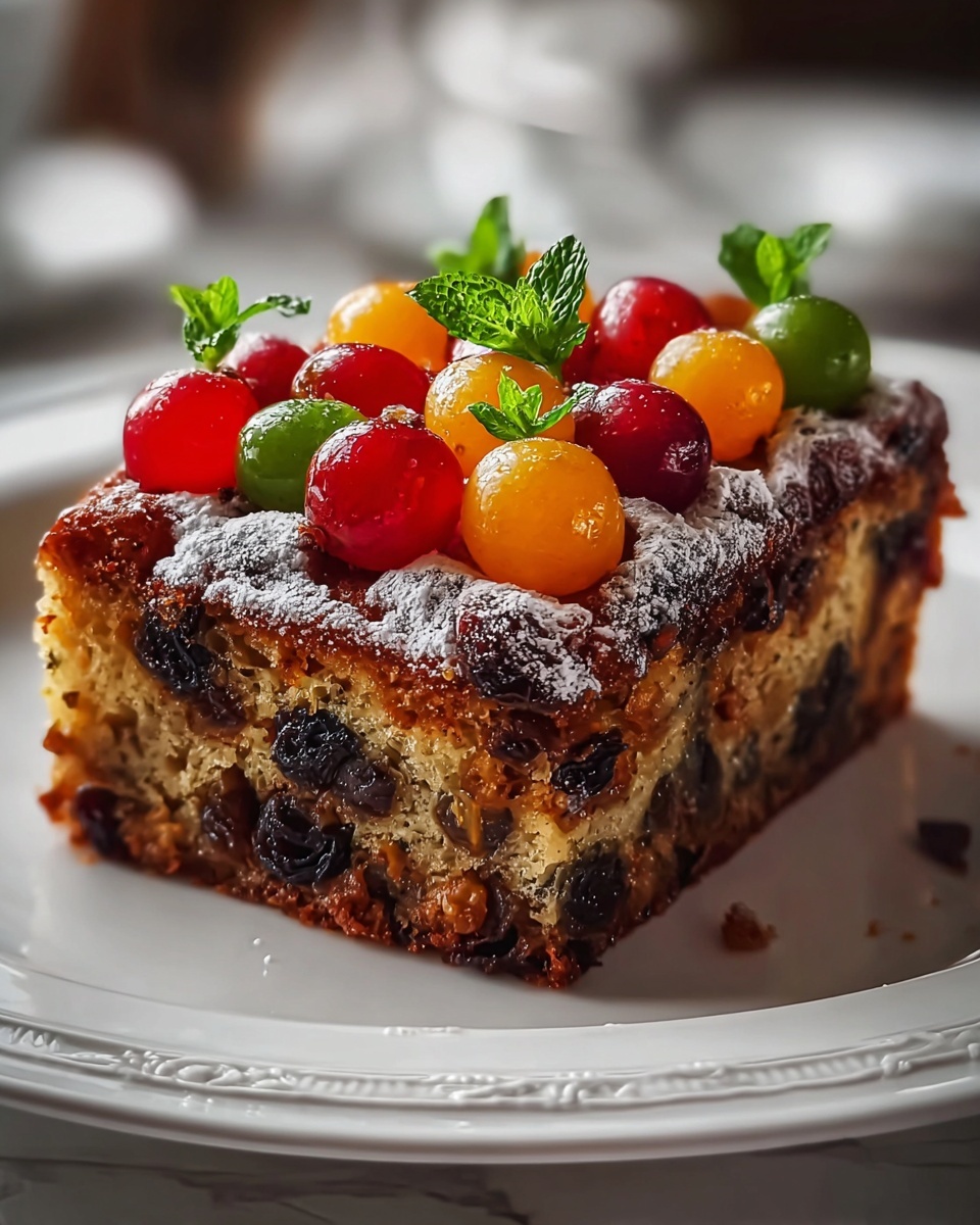 Traditional Christmas Fruit Cake Recipe - Recipe Image