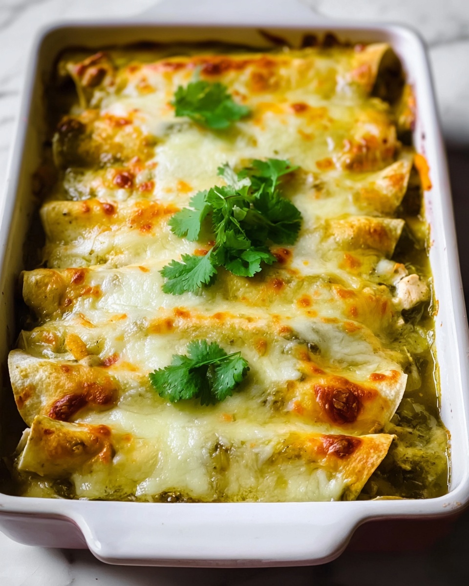 Cheesy Chicken Enchilada Casserole Recipe - Recipe Image