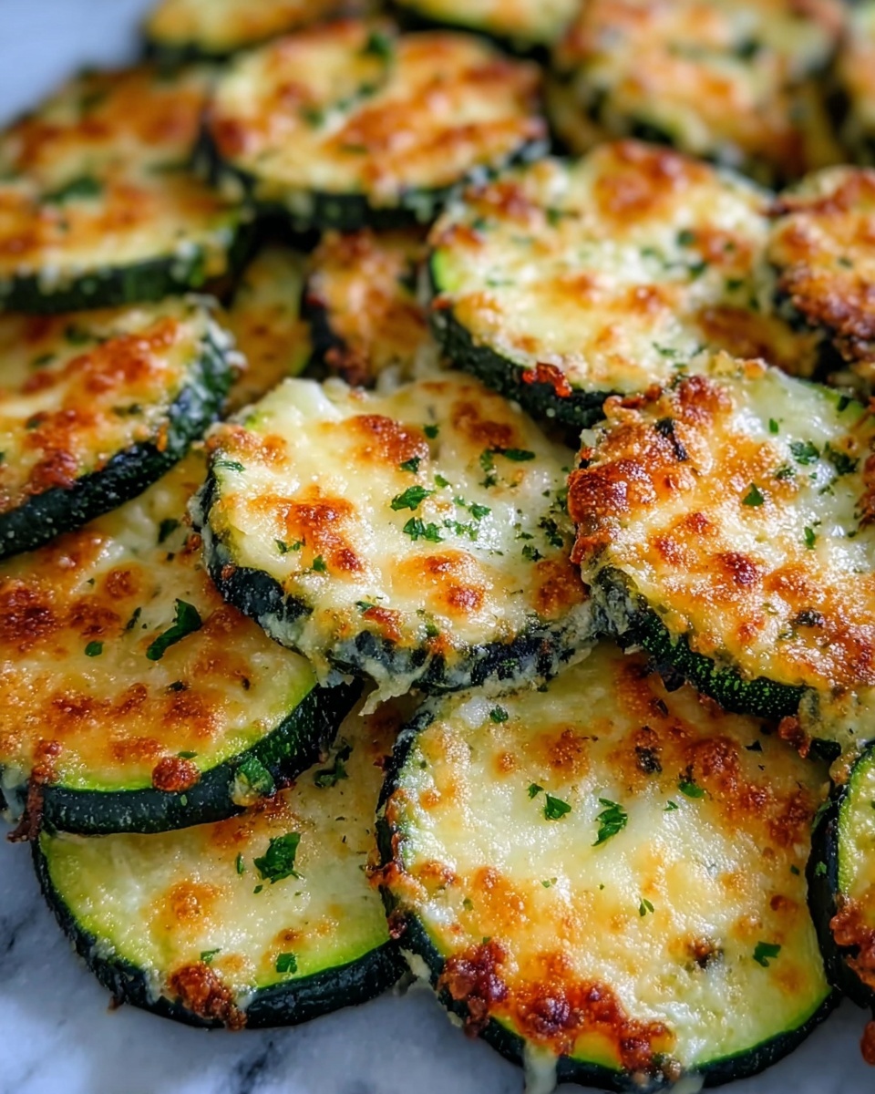 Crispy Parmesan Zucchini Rounds Recipe - Recipe Image