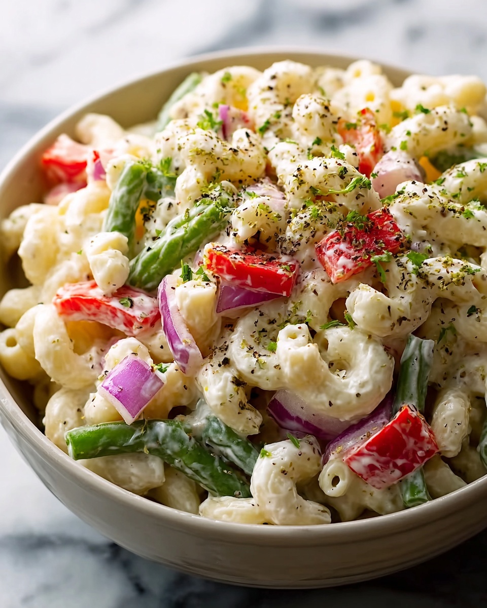 Best Macaroni Salad Recipe for Summer Picnics and BBQs Recipe - Recipe Image