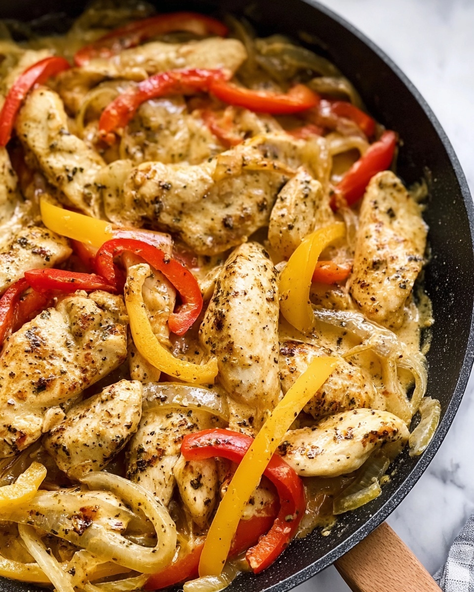 Creamy Pepperoncini Chicken Recipe - Recipe Image