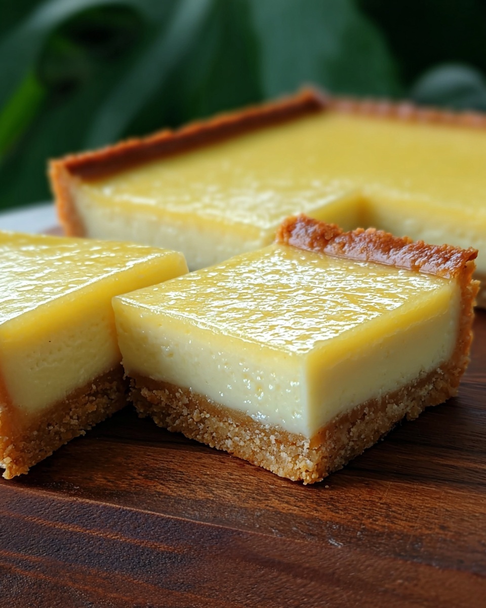 Italian Grandma’s Lemon Custard Cake – Classic Recipe - Recipe Image