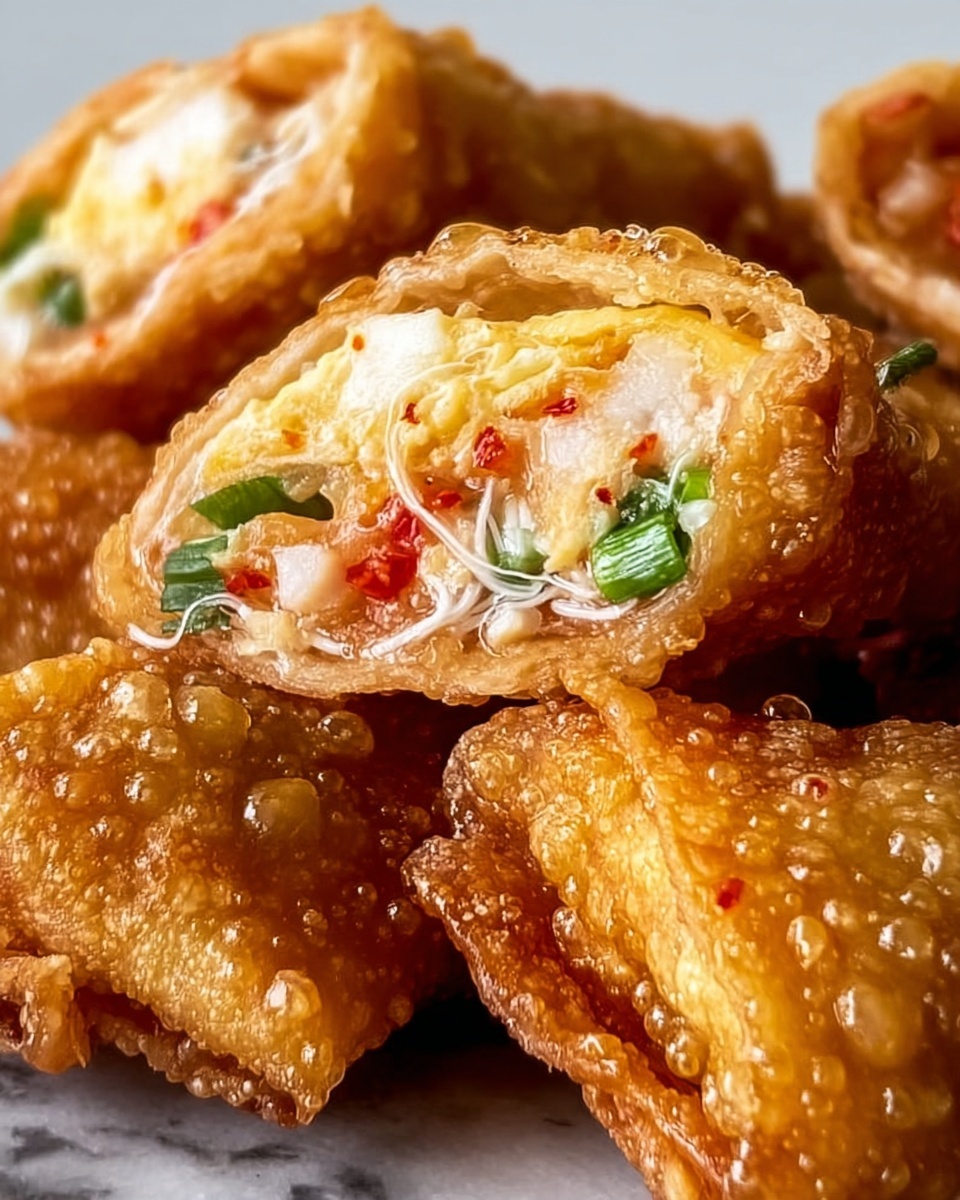 Crab Cake Egg Rolls Recipe - Recipe Image