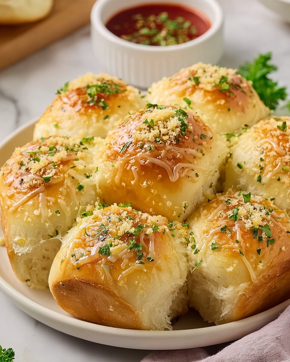 Garlic Knot Rolls Recipe - Recipe Image