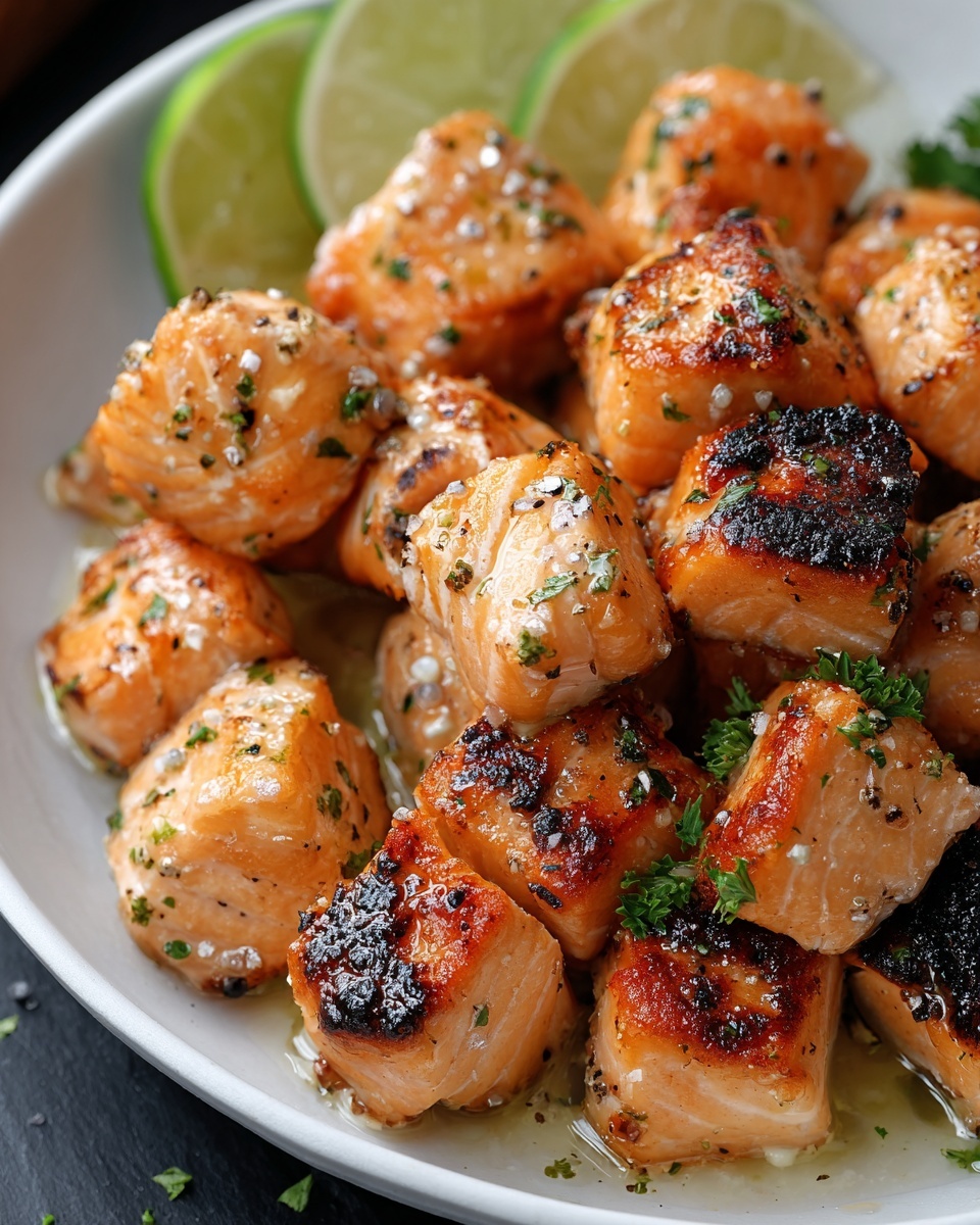 Air Fryer Bang Bang Salmon Bites Recipe - Recipe Image