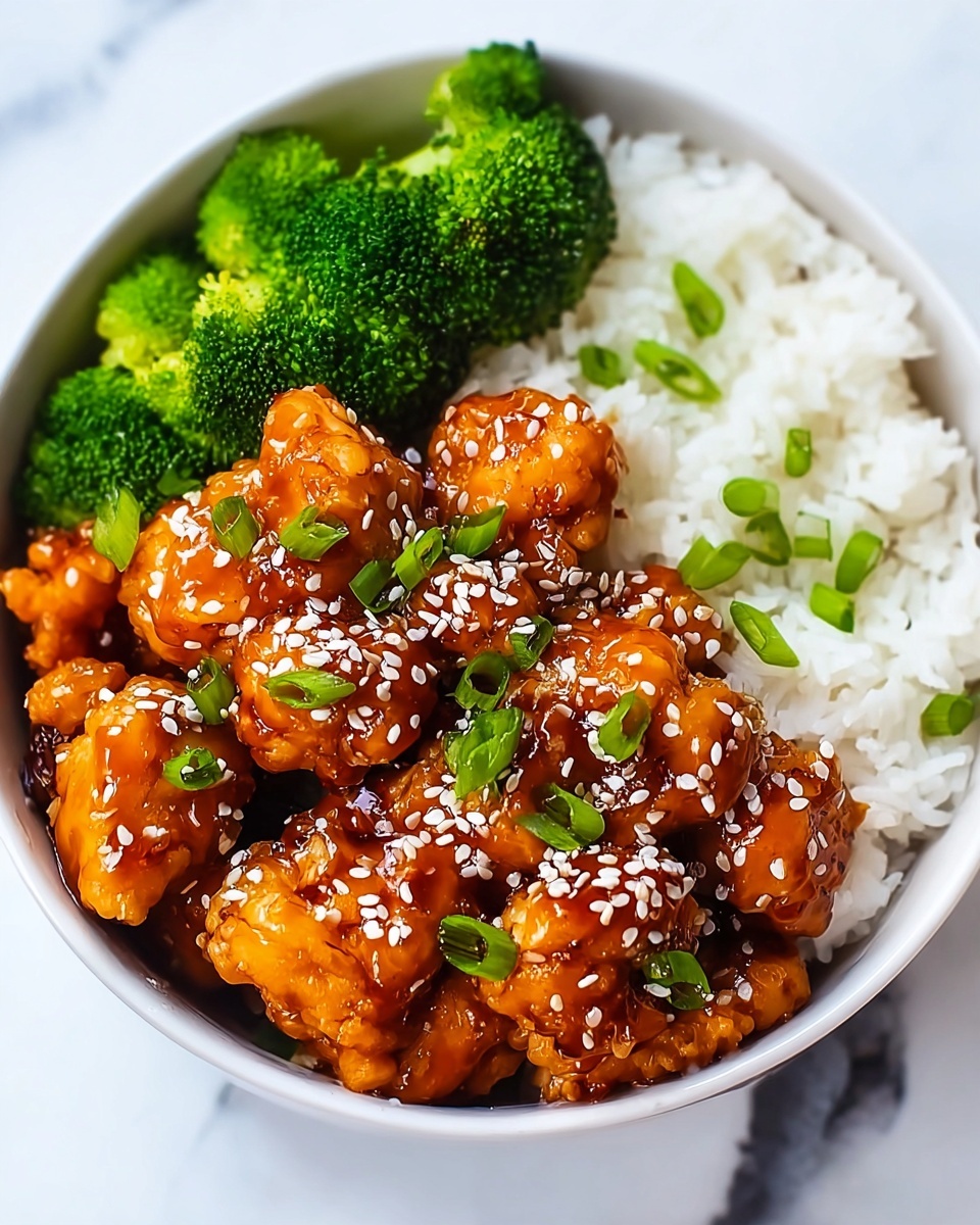 Spicy Korean Chicken with Steamed Rice and Tenderstem Broccoli Recipe - Recipe Image