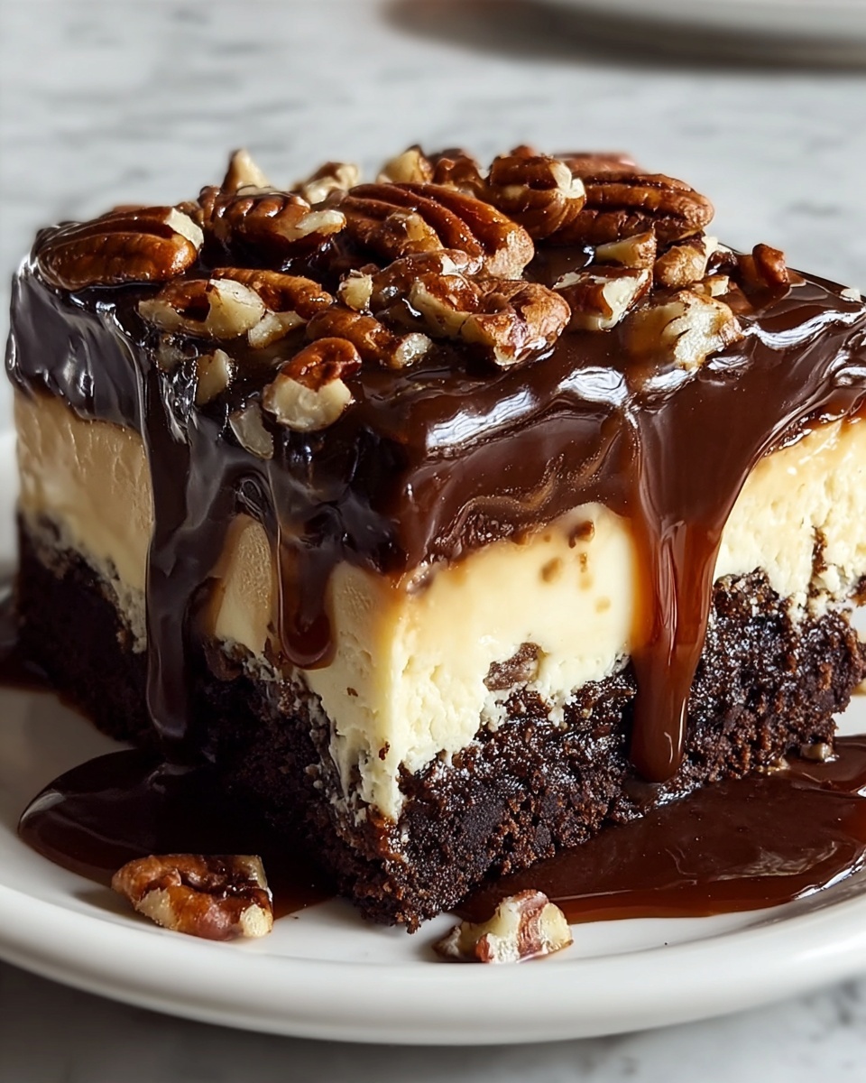 German Chocolate Poke Cake Recipe - Recipe Image