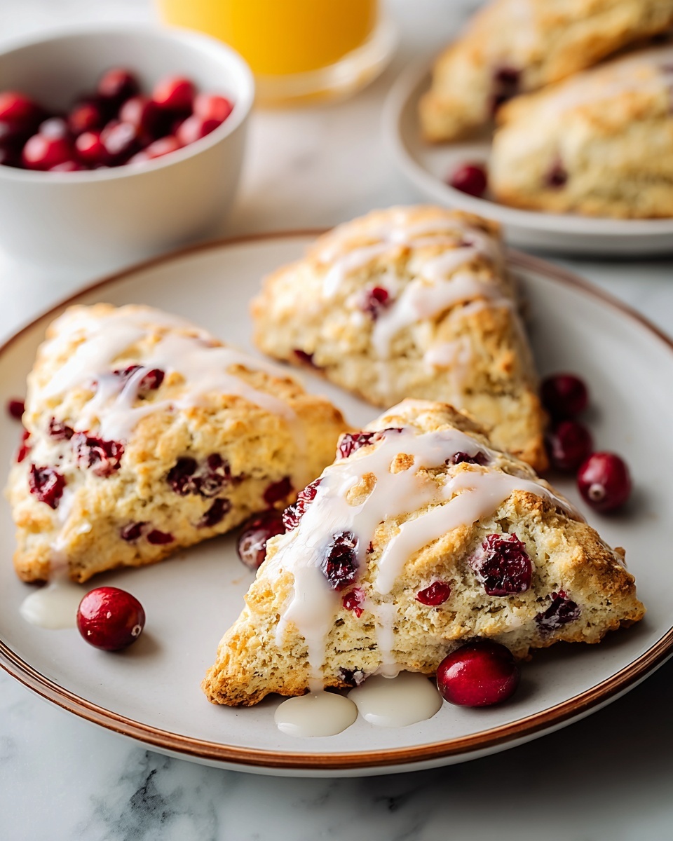 Cranberry Orange Scones Recipe - Recipe Image