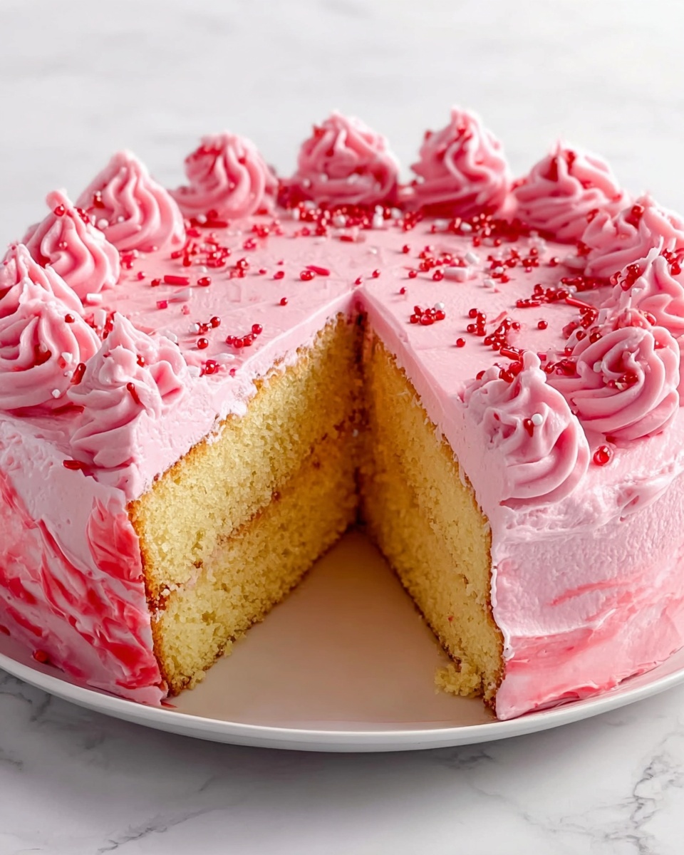 Big Pink Cookie Cake Recipe - Recipe Image