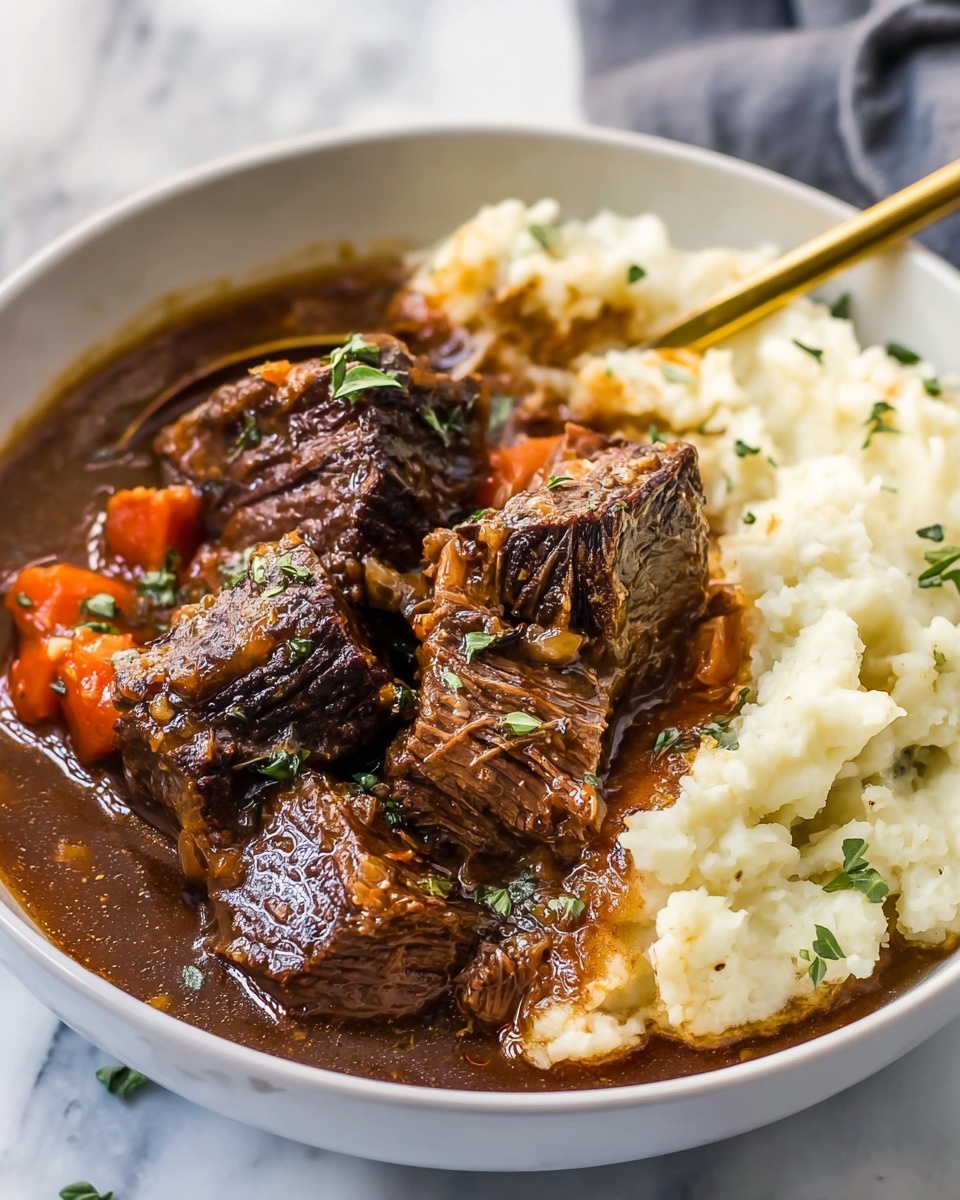 Braised Beef Short Ribs Recipe - Recipe Image