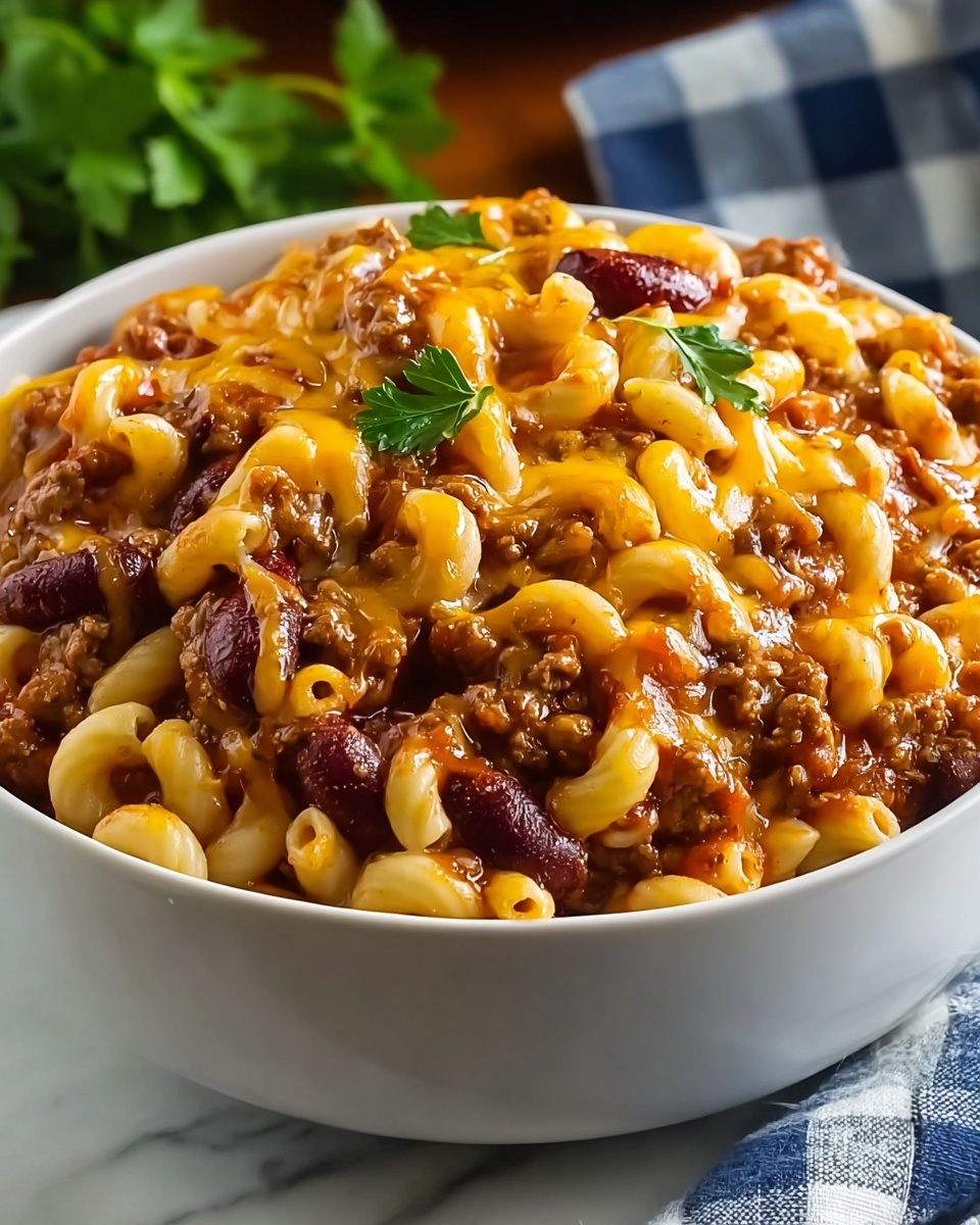 Coney Chili Mac Casserole Recipe - Recipe Image