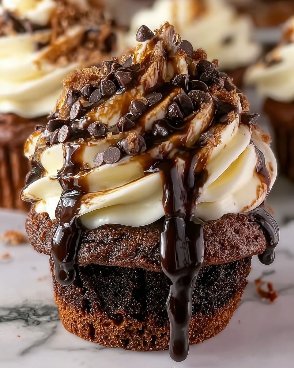 Heavenly Brownie Cupcakes Recipe - Recipe Image