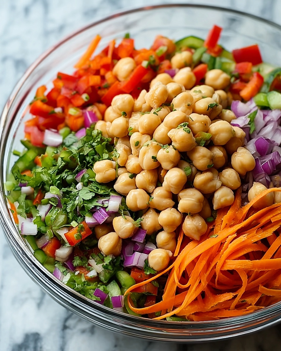 Crunchy Thai Chickpea Salad Recipe - Recipe Image