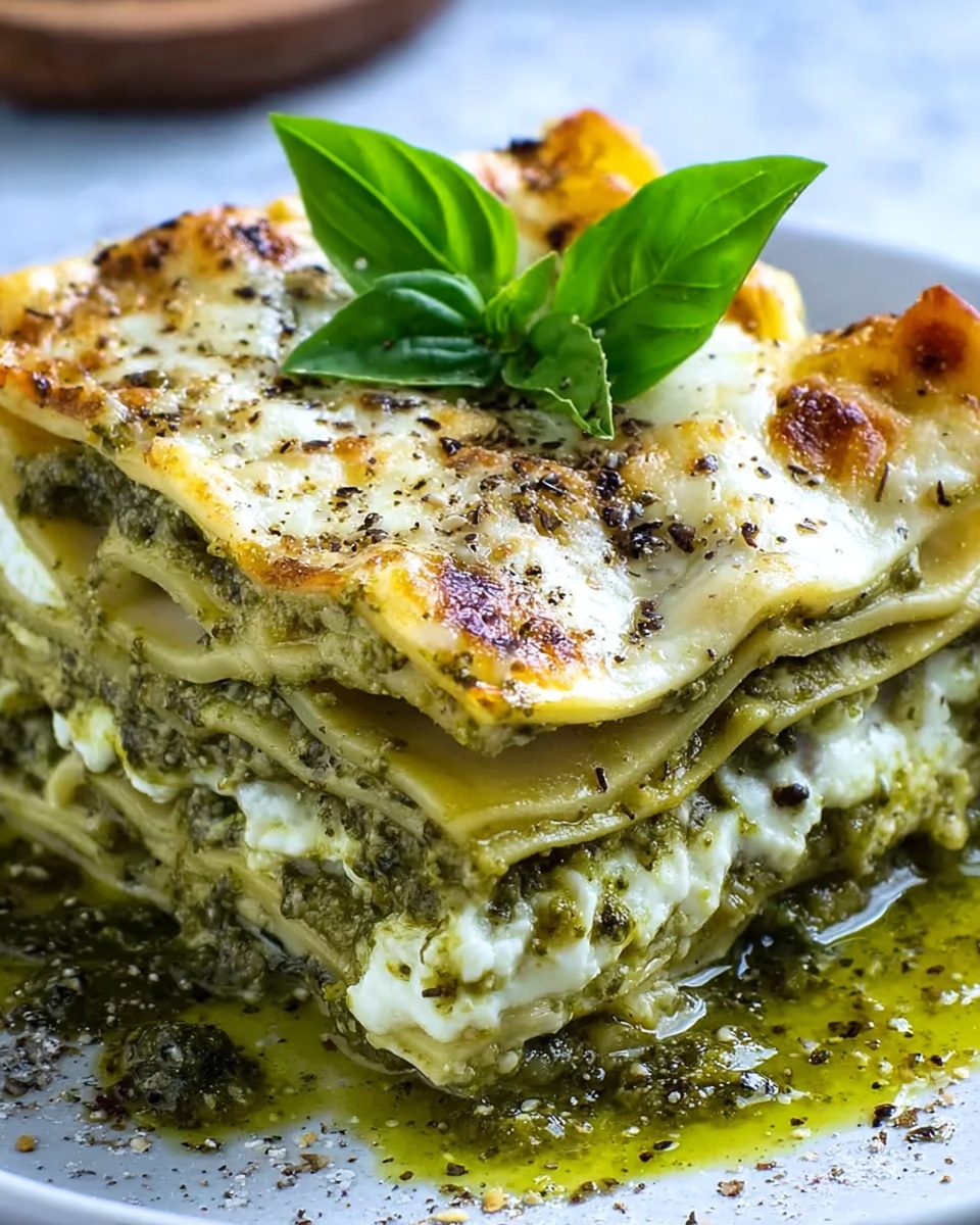 Lasagna al Pesto Recipe - Recipe Image