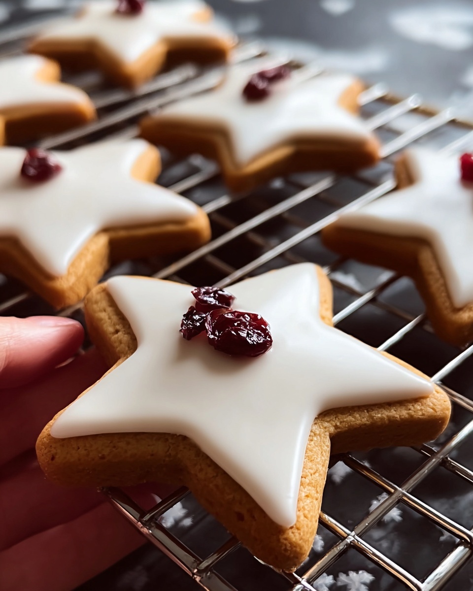 Festive Star-Shaped Cookies Recipe - Recipe Image