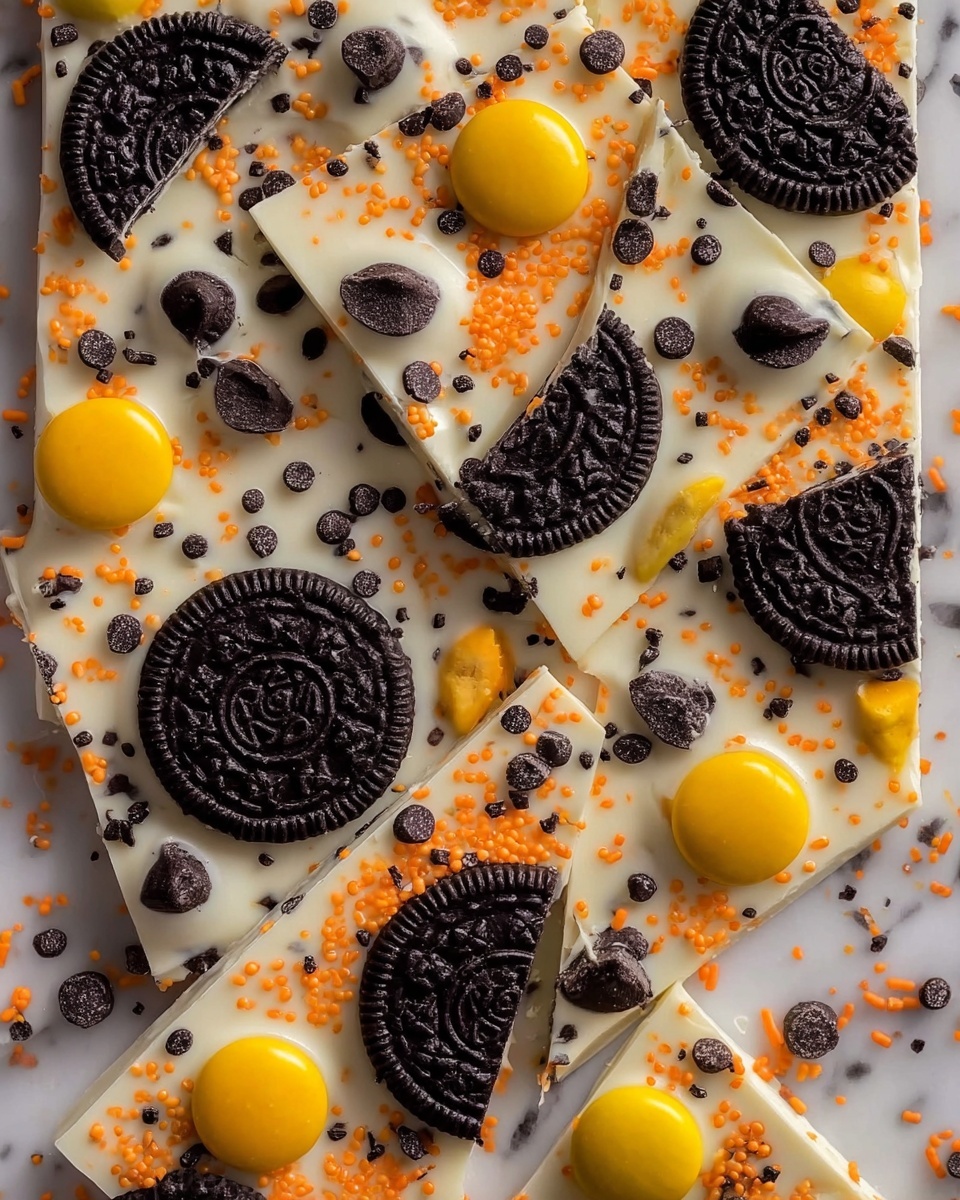 White Chocolate Oreo Bark: An Easy No-Bake Treat Recipe - Recipe Image