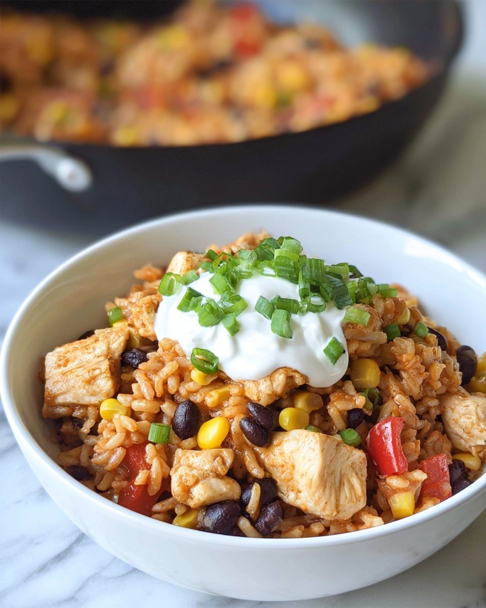One Pot Wonder Chicken Enchilada Bowls Recipe - Recipe Image