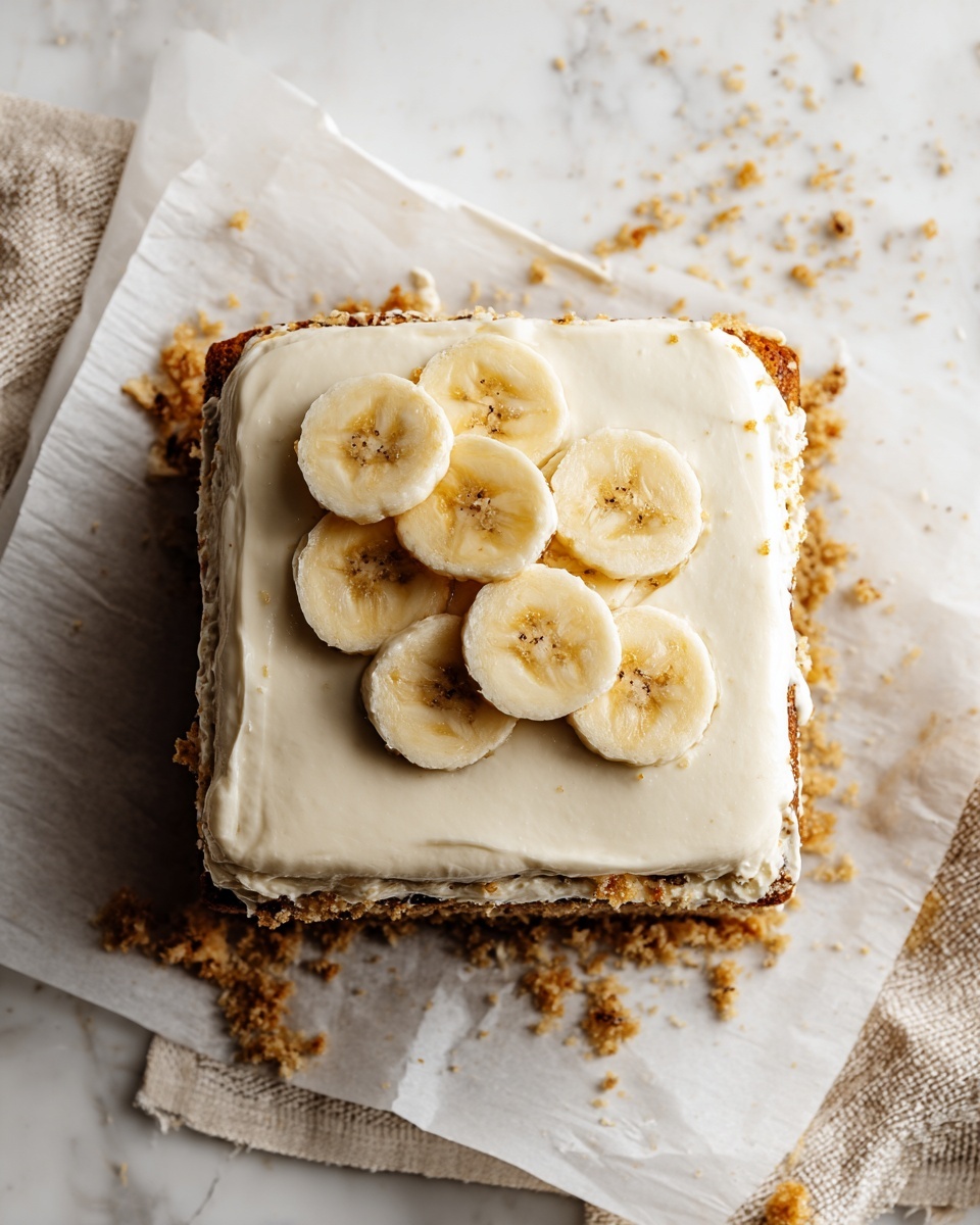 Banana Cake with Cream Cheese Frosting Recipe - Recipe Image