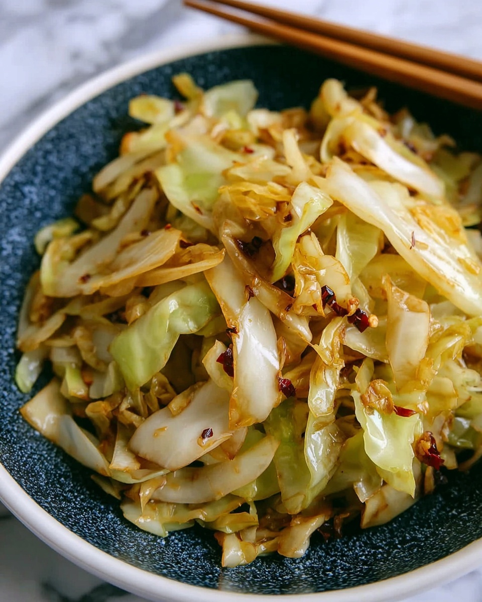 Chinese Hot and Sour Cabbage: A Quick Flavor-Packed Delight Recipe - Recipe Image