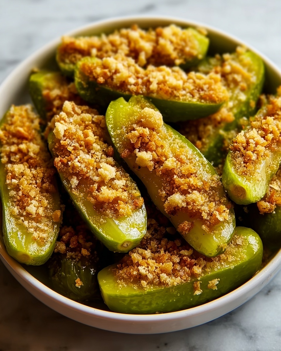 Air Fryer Stuffed Pickles Recipe - Recipe Image