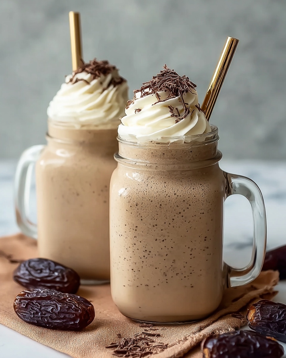 Tahini Coffee Smoothie Recipe - Recipe Image