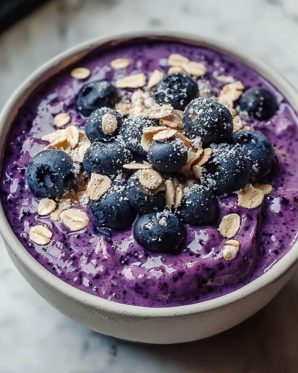 Blueberry Overnight Oatmeal Recipe - Recipe Image