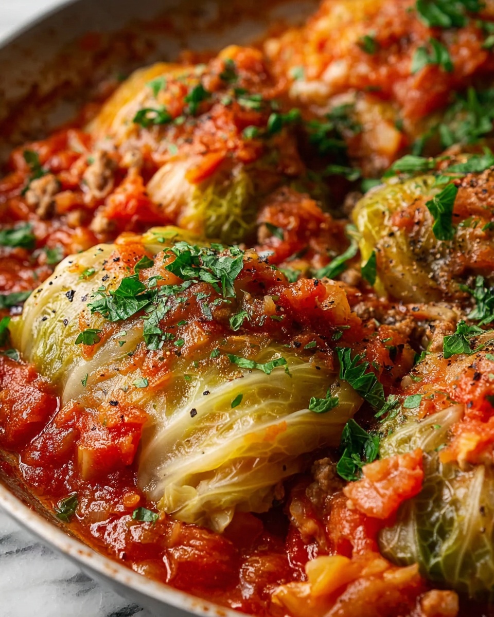Mediterranean-Style Unstuffed Cabbage Rolls Recipe - Recipe Image