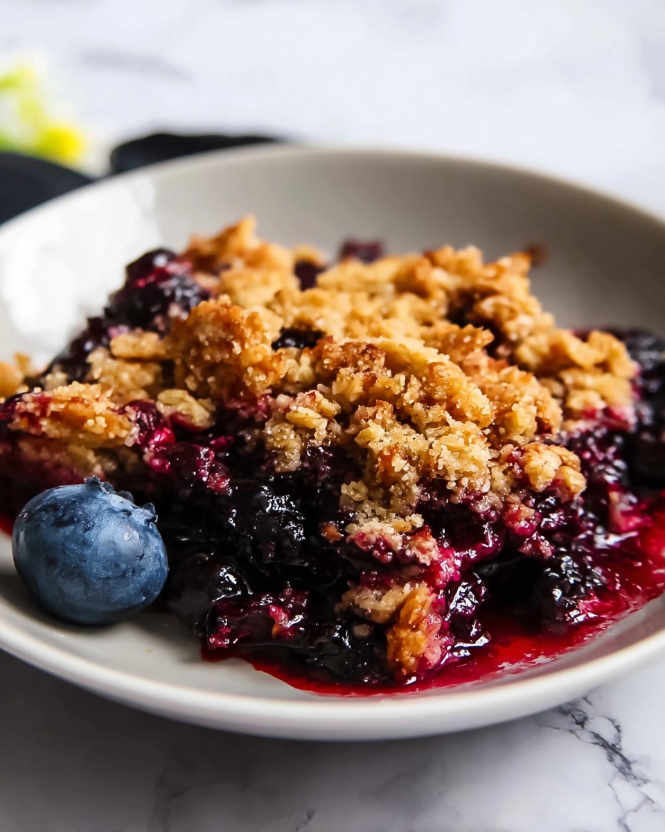 Blueberry Lemon Dump Cake Recipe - Recipe Image