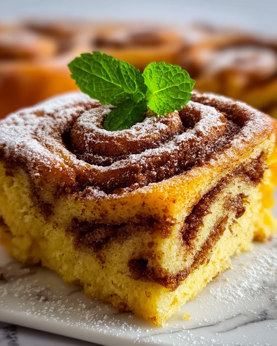 Sweet Potato Cinnamon Roll Cake Recipe - Recipe Image