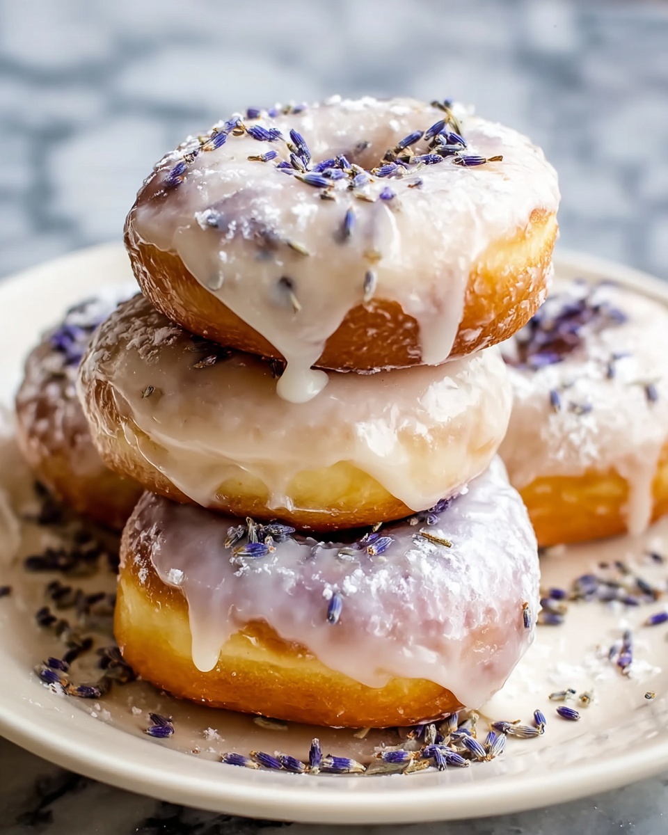 Vegan Lavender Vanilla Bean French Beignets Recipe - Recipe Image