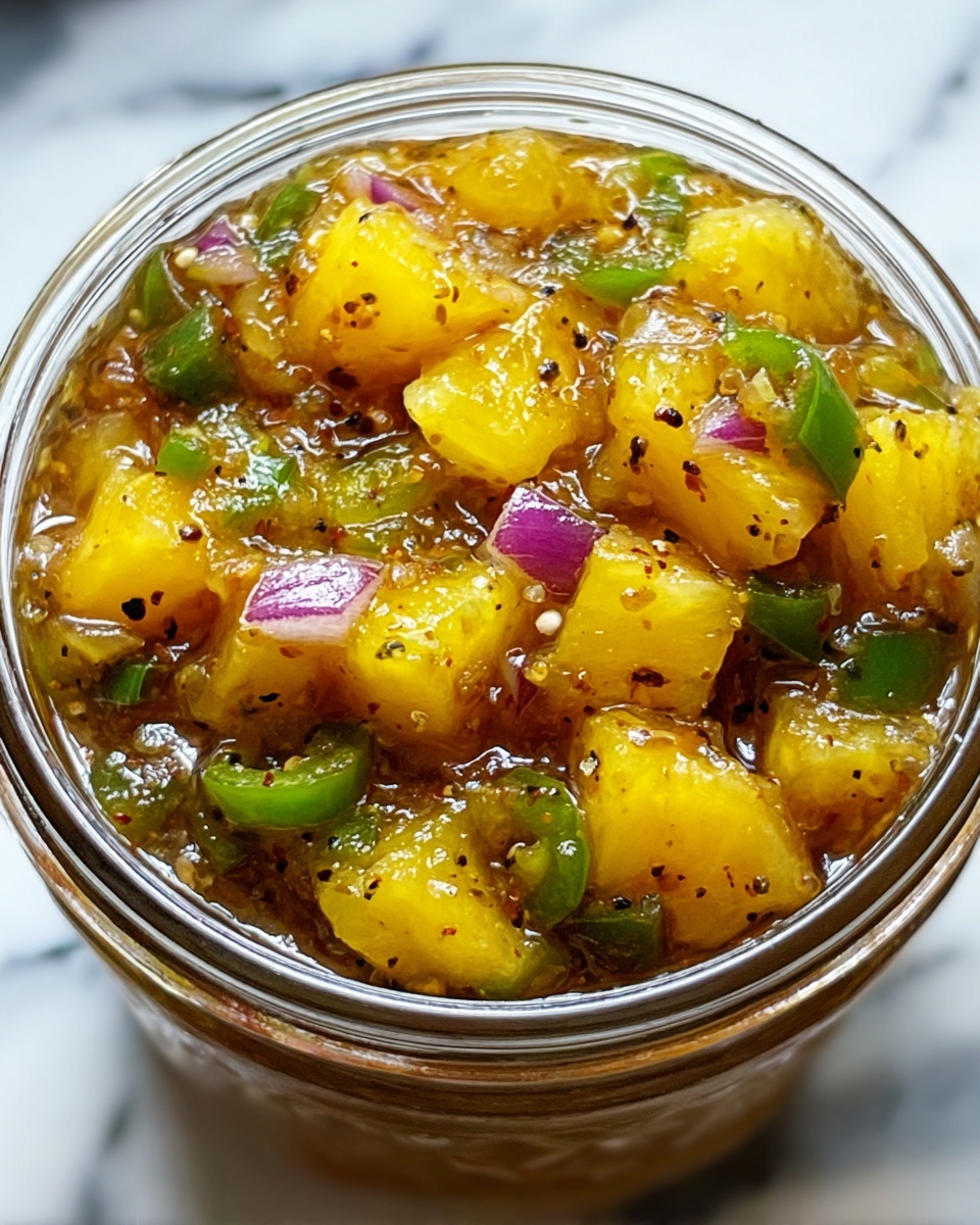 Spicy Pineapple Jalapeño Chutney Recipe - Recipe Image
