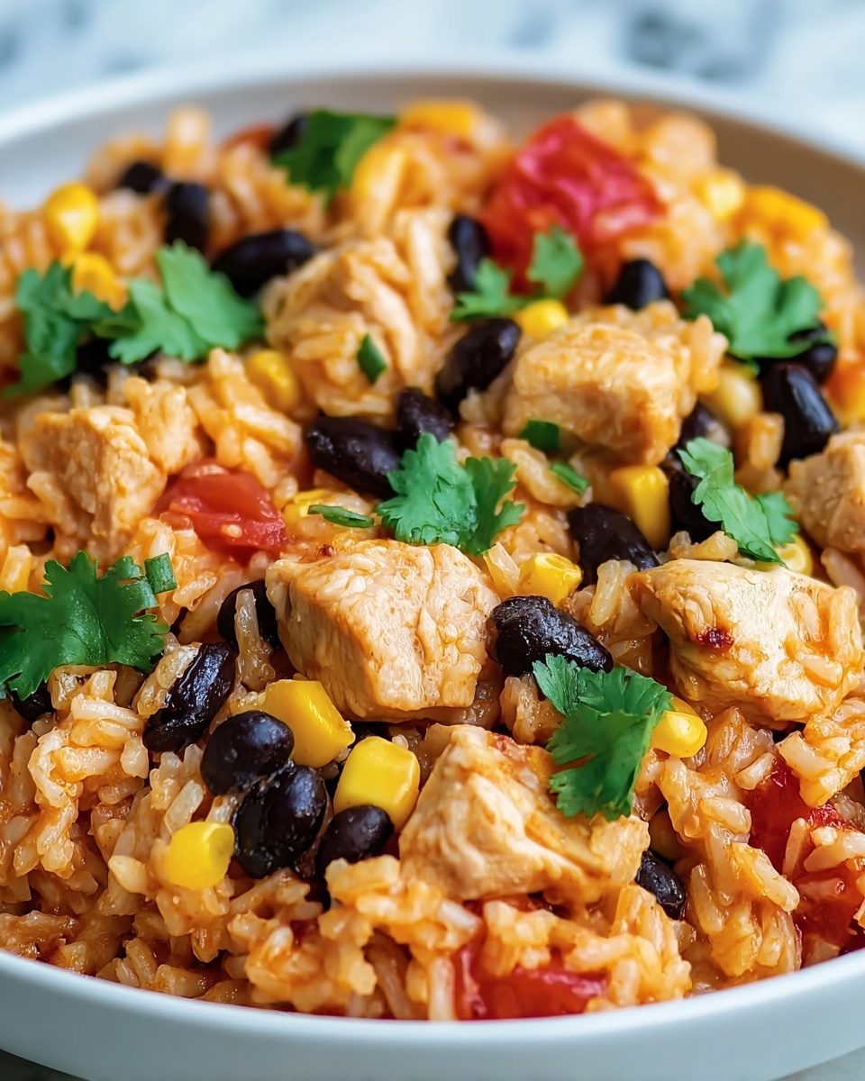 Mexican Chicken Rice Bake Recipe - Recipe Image