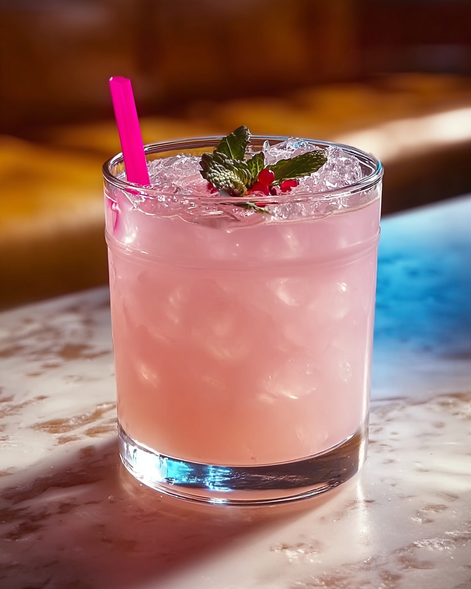 Aldi DIY Pink Drink with Strawberry and Green Tea Recipe - Recipe Image