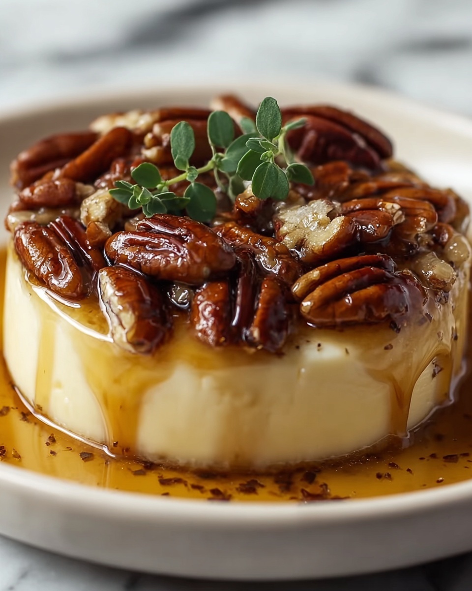 Maple Pecan Baked Brie Recipe - Recipe Image