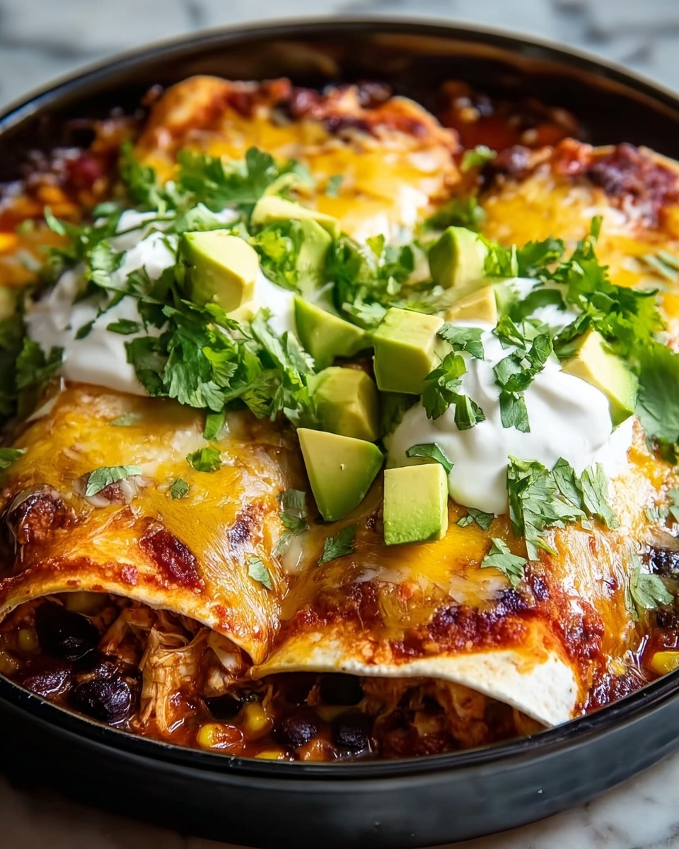 Chicken Enchilada Casserole Recipe - Recipe Image