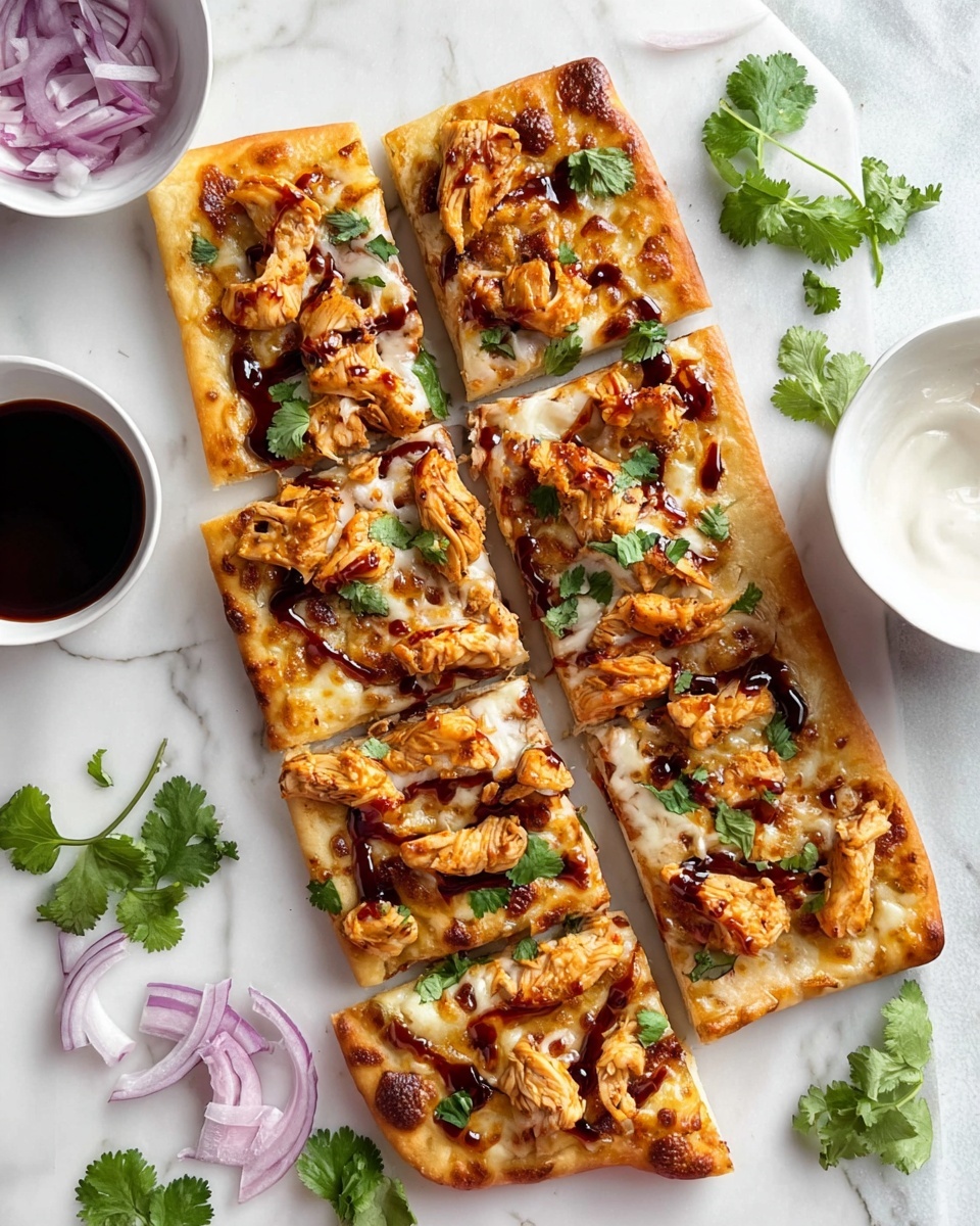 Grilled BBQ Chicken Pizza Recipe - Recipe Image