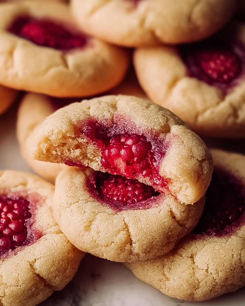 Deliciously Irresistible Soft and Chewy Raspberry Sugar Cookies Recipe - Recipe Image