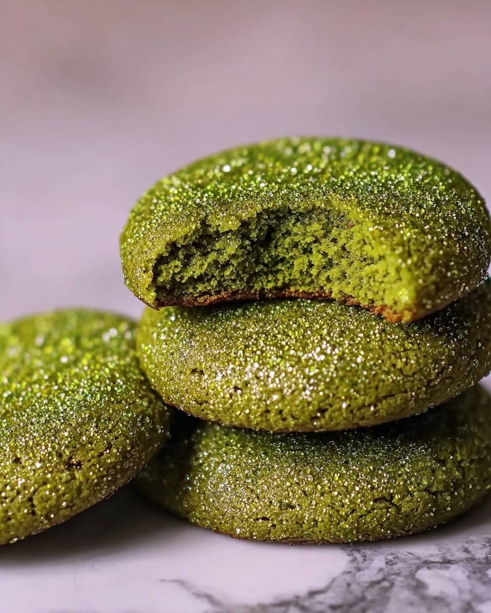 Matcha Sable Cookies Recipe - Recipe Image