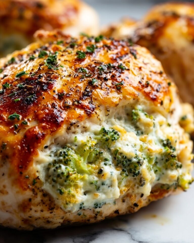 Broccoli and Cheese Stuffed Chicken Breast Recipe