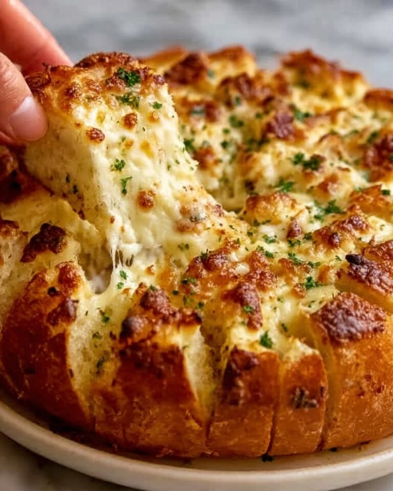 Baked Garlic Bread Dip Recipe