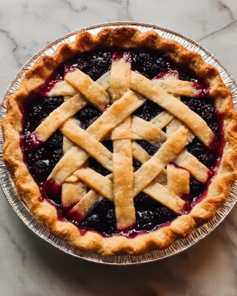 Lattice-Topped Berry Pie: A Sweet Symphony of Flavors Recipe