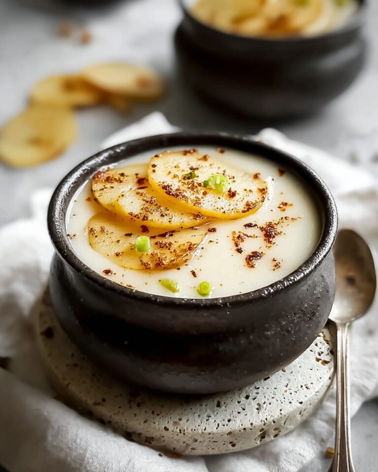 Baked Potato Soup with Chicken Sausage and Cheddar Recipe