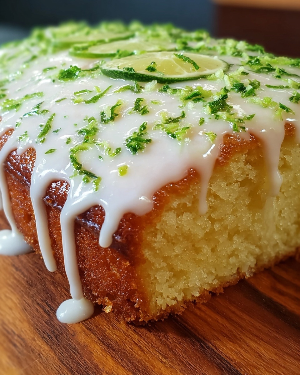 Key Lime Pound Cake Recipe - Recipe Image