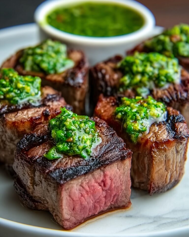 Grilled Steak with Chimichurri Sauce Recipe