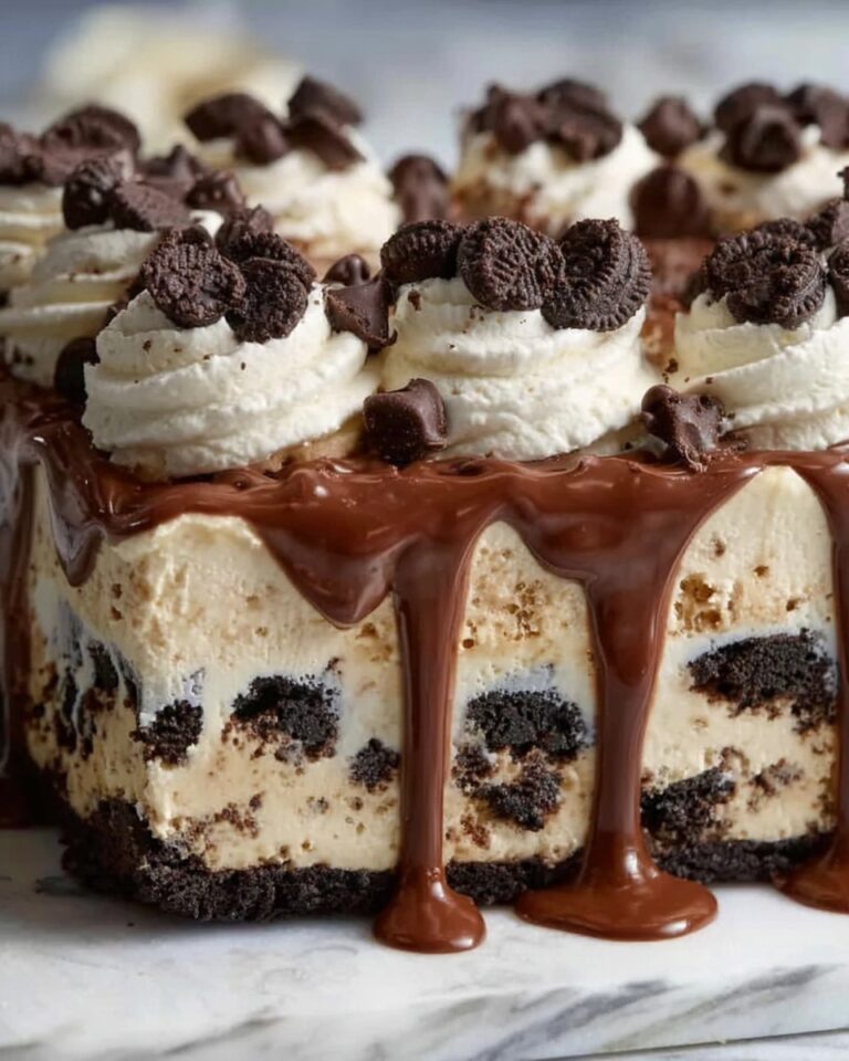 Chocolate Chip Cookie Dough Ice Cream Cake Recipe
