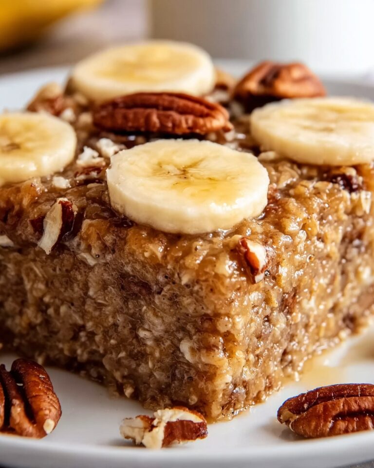 Banana Nut Baked Oatmeal Recipe
