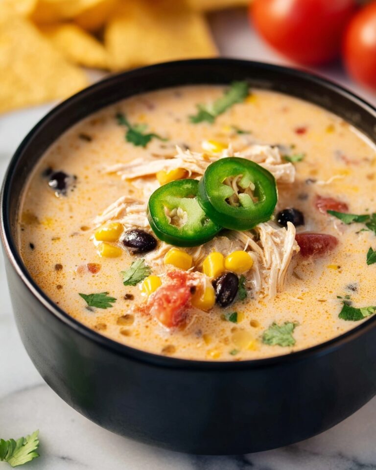 Creamy Chicken Tortilla Soup Recipe