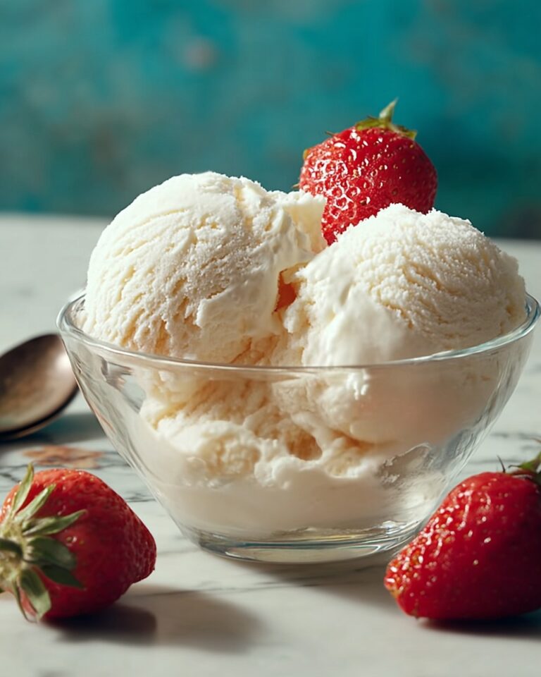 Easy Homemade Vanilla Ice Cream Recipe