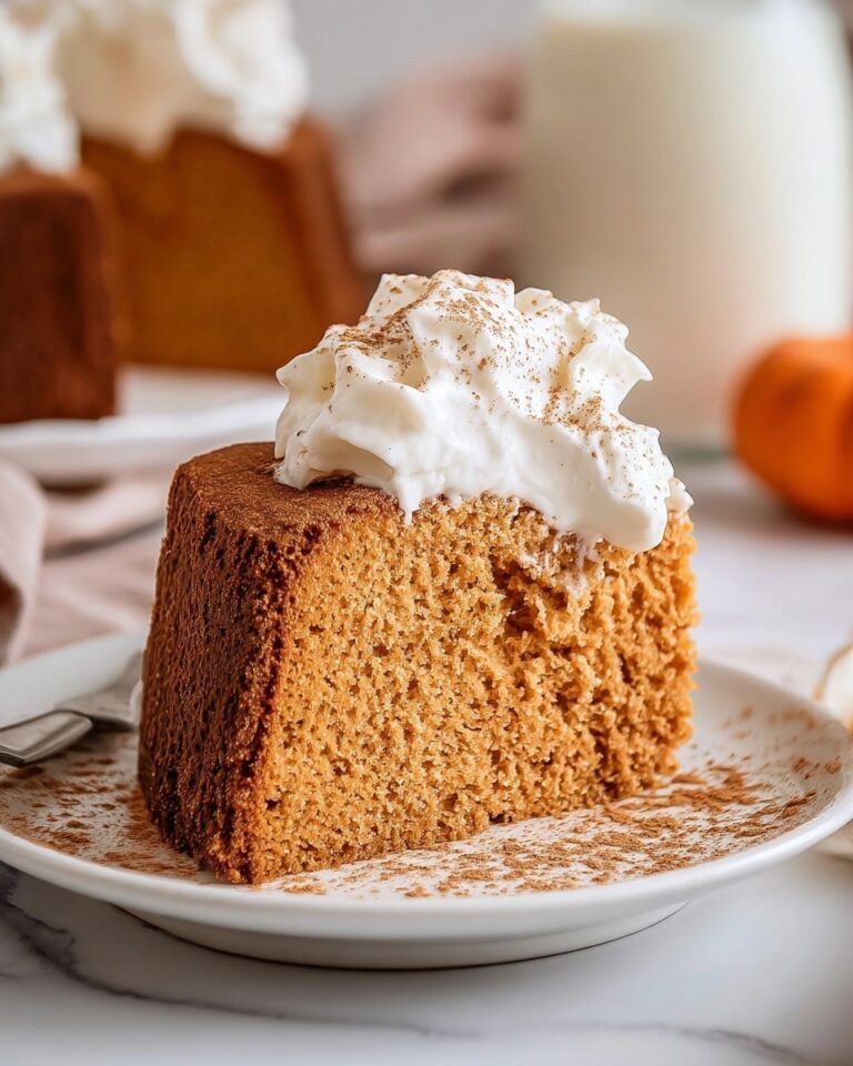 Pumpkin Angel Food Cake Recipe